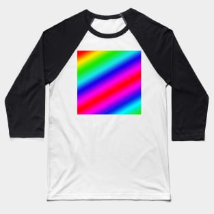 colorful rainbow abstract texture art Baseball T-Shirt